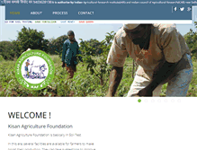 Tablet Screenshot of kisanagri.com